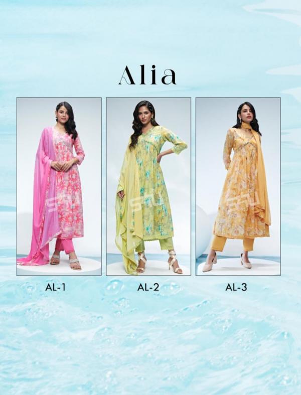 1Love Alia Designer Fancy Cotton Designer Readymade Collecttion